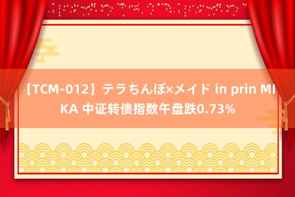 【TCM-012】テラちんぽ×メイド in prin MIKA 中证转债指数午盘跌0.73%